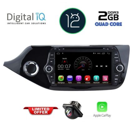 DIGITAL IQ MSM 384_CP (7'' DVD) MULTIMEDIA for KIA CEED mod. 2012-2018