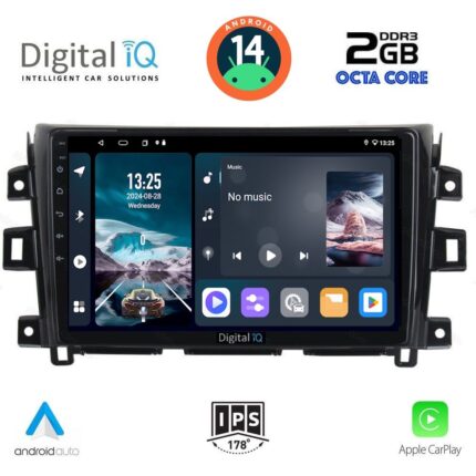 DIGITAL IQ RTG 4455_CPA (9inc) MULTIMEDIA TABLET for NISSAN NAVARA mod. 2016>