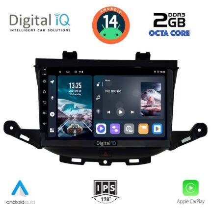DIGITAL IQ RTG 4483_CPA (9inc) MULTIMEDIA TABLET for OPEL ASTRA K  mod.2015>