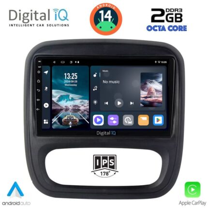 DIGITAL IQ RTG 4499_CPA (9inc) MULTIMEDIA TABLET for OPEL VIVARO – RENAULT TRAFIC – FIAT TALENDO – NISSAN NV 300 mod. 2014>