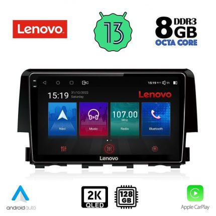 LENOVO SSW 10191_CPA (9inc) MULTIMEDIA TABLET for HONDA CIVIC mod. 2016>