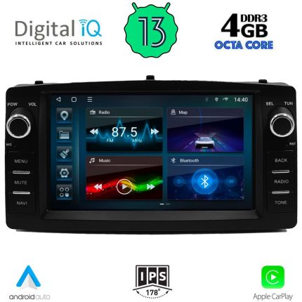 DIGITAL IQ TPF 310_CPA (7” DECK) MULTIMEDIA for TOYOTA COROLLA mod. 2000-2006