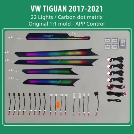 DIQ AMBIENT VW TIGUAN II 22 (Digital iQ Ambient Light VW Tiguan mod.2017-2021, 22 Lights)