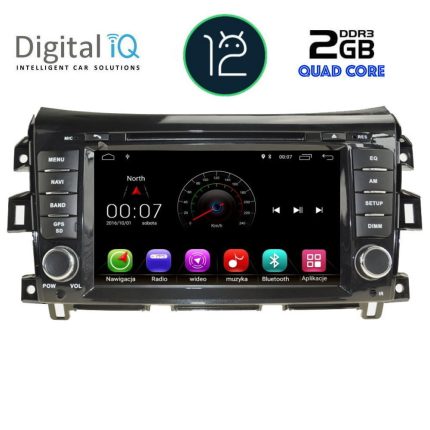 DIGITAL IQ X216M_GPS (7''_DVD) MULTIMEDIA for NISSAN NAVARA mod. 2016>