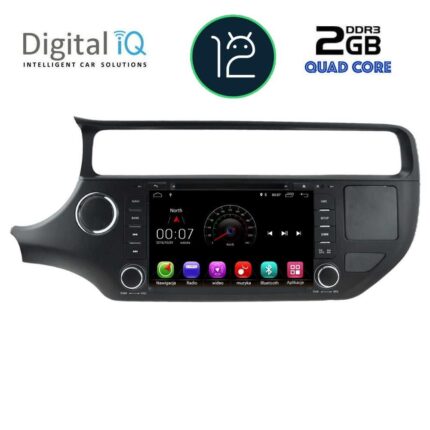 DIGITAL IQ X269M_GPS (8'' DVD) MULTIMEDIA SYSTEM for  KIA RIO mod. 2015-2017