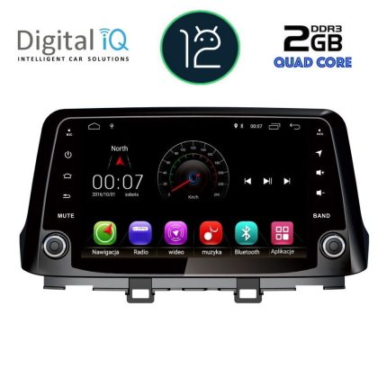 DIGITAL IQ X333M_GPS (10'' DECK) MULTIMEDIA for HYUNDAI KONA mod. 2017>