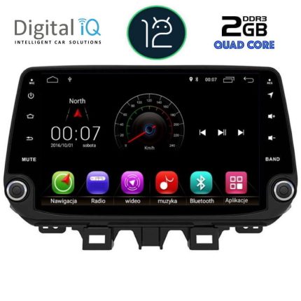 DIGITAL IQ X336M_GPS (9'' DECK) MULTIMEDIA for  HYUNDAI TUSCON mod.  2019>