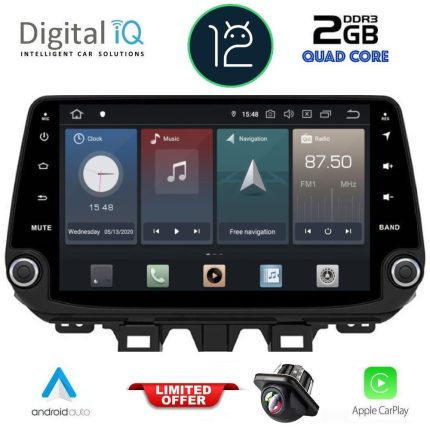 DIGITAL IQ X436_GPS (9'' DECK) MULTIMEDIA for  HYUNDAI TUSCON mod.  2019>