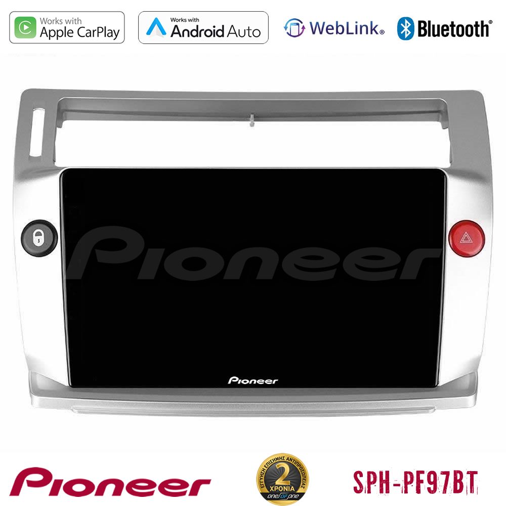 Pioneer SPH-PF97BT Series    Citroen C4 2004-2010 Multimedia Station 9" (Tablet Style) Με Carplay & Android Auto