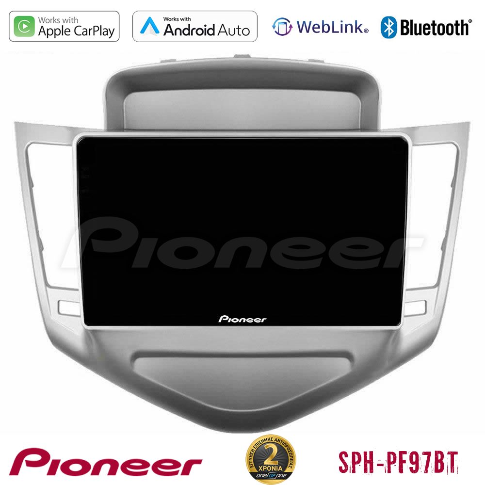 Pioneer SPH-PF97BT Series    Chevrolet Cruze 2009-2012 Multimedia Station 9" (Tablet Style) Με Carplay & Android Auto