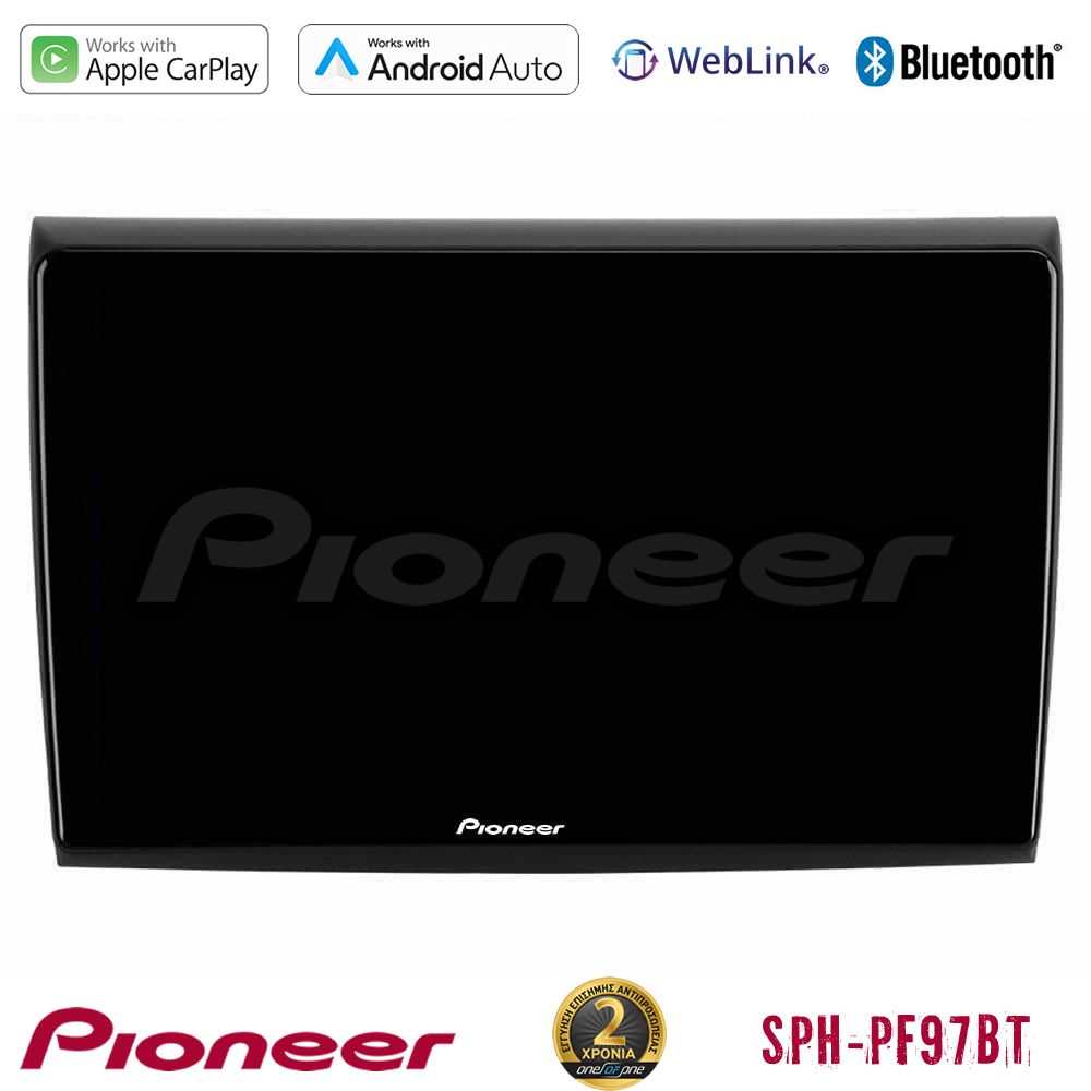 Pioneer SPH-PF97BT Series    Fiat Bravo Multimedia Station 9" (Tablet Style) Με Carplay & Android Auto