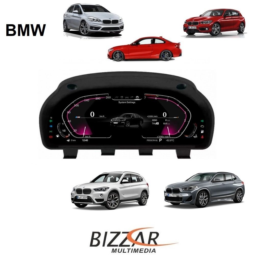 BMW X1/X2 & 1er/2er Series Digital LCD Instrument Cluster 12