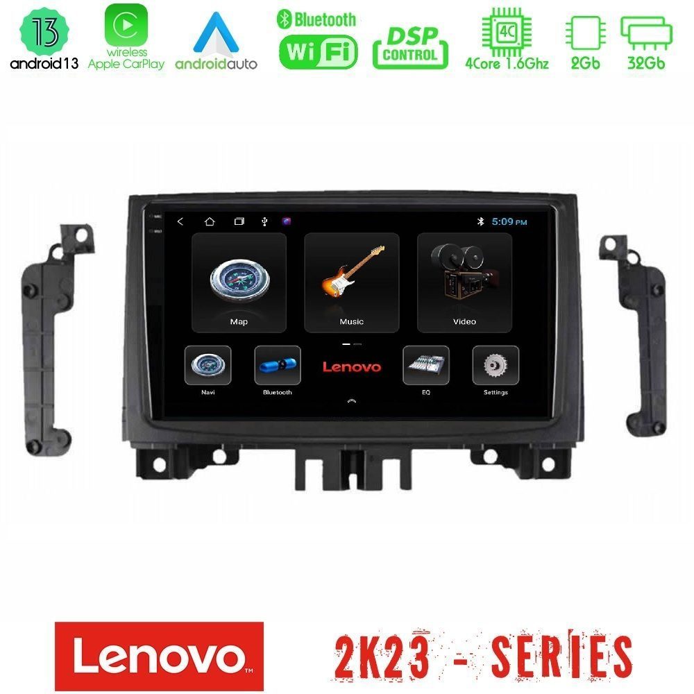 Lenovo Car Pad Mercedes Sprinter/VW Crafter 2006-2018 4Core Android 13 2+32GB Navigation Multimedia Tablet 9"