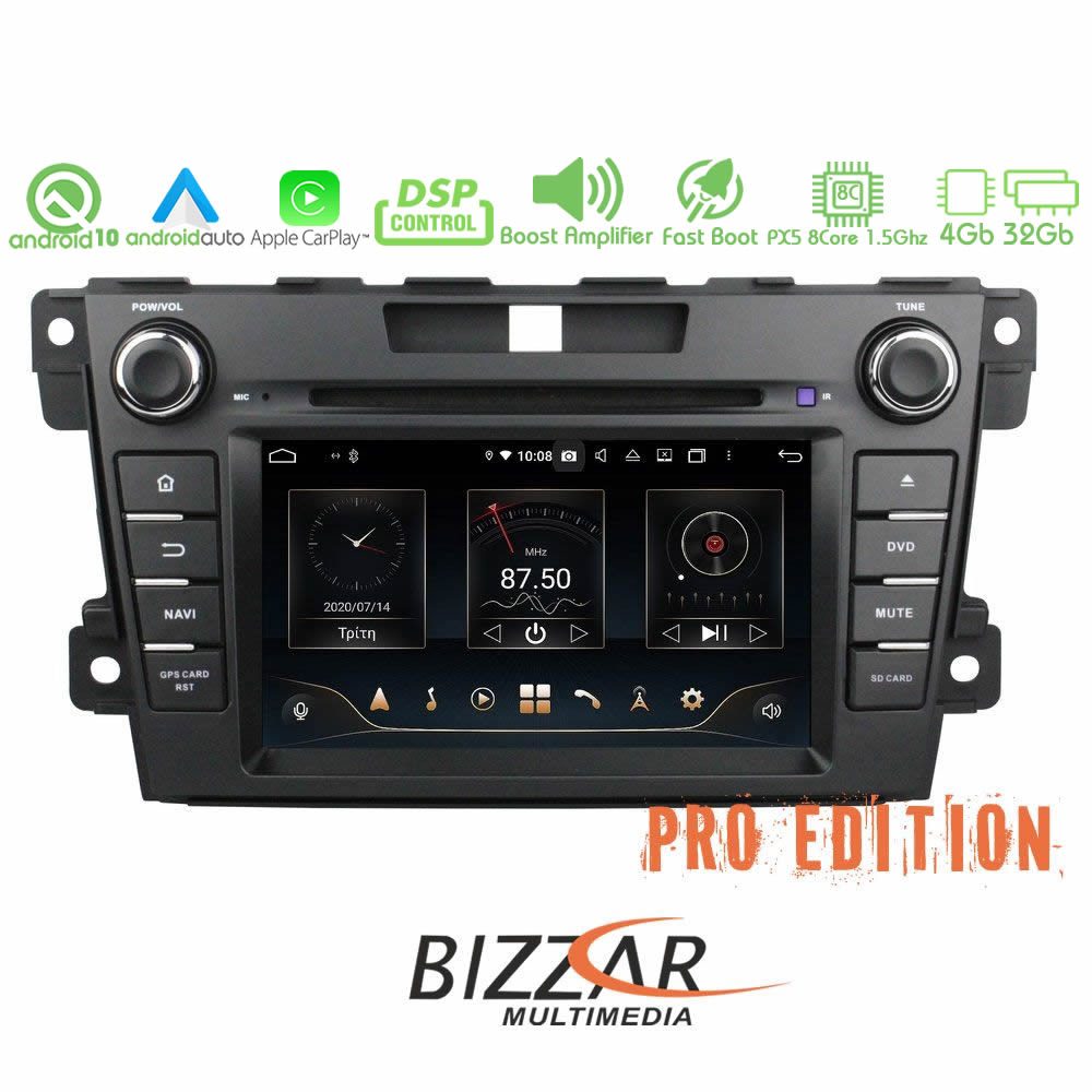 Bizzar Pro Edition Mazda CX7 Android 10 8Core Multimedia Station Bizzar Pro Edition Mazda CX7 Android 10 8Core Multimedia Station
