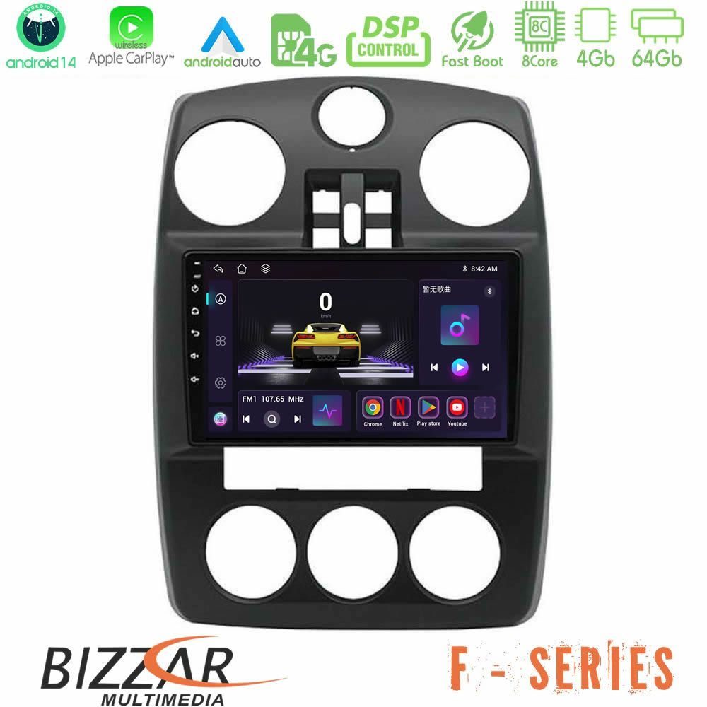 Bizzar F Series 8Core Android14 4+64GB Chrysler PT-Cruiser 2000-2005 Navigation Multimedia Tablet 9" Με Carplay & Android Auto Με Carplay & Android Auto