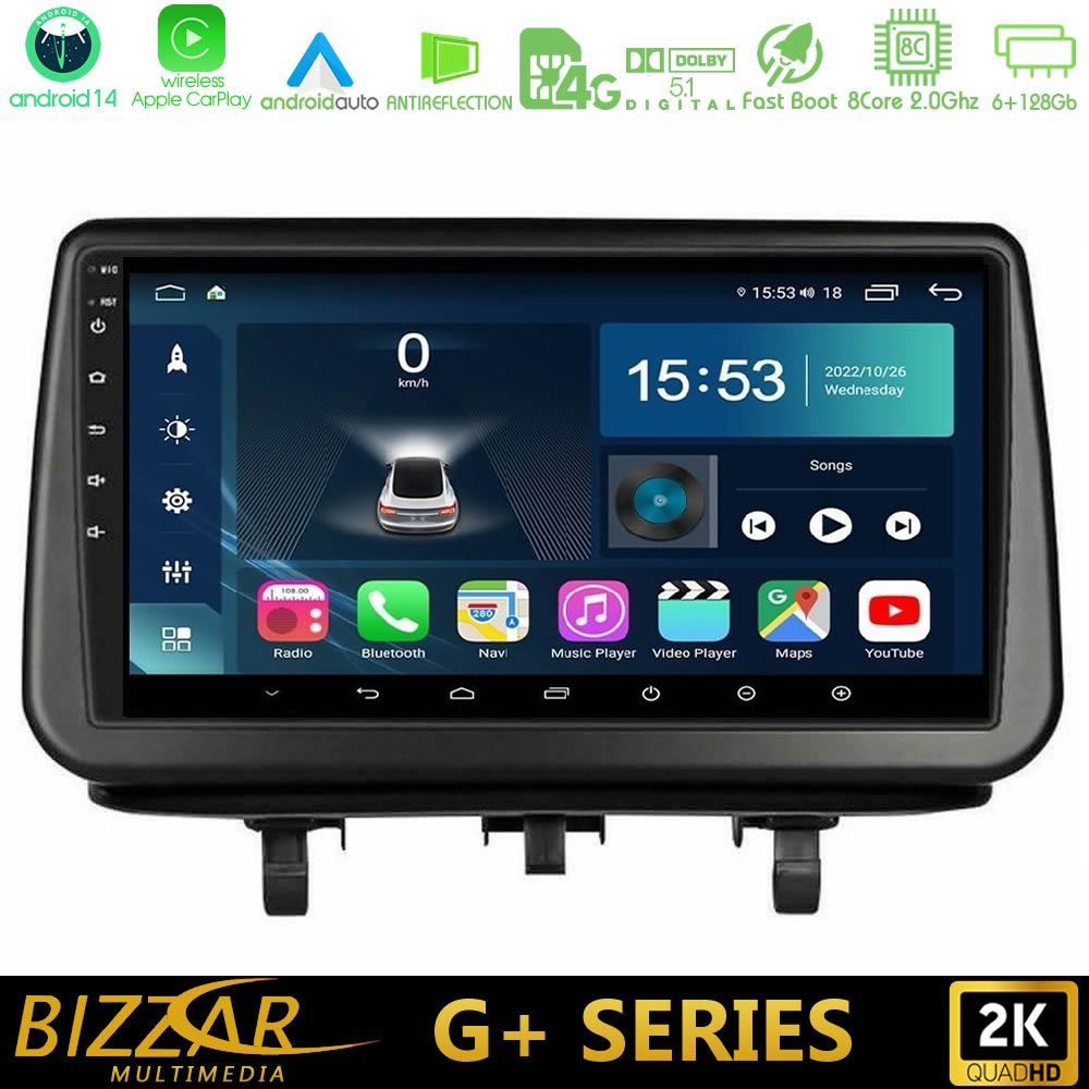Bizzar G+ Series Opel Meriva B 2010-2017 8core Android14 6+128GB Navigation Multimedia Tablet 9"