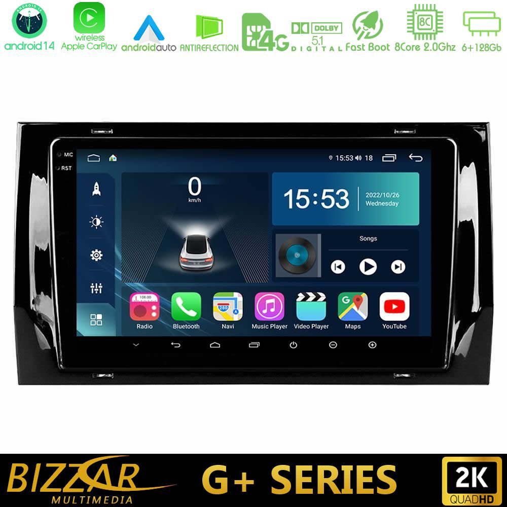 Bizzar G+ Series Skoda Kodiaq/Karoq 2017-> 8core Android14 6+128GB Navigation Multimedia Tablet 10"
