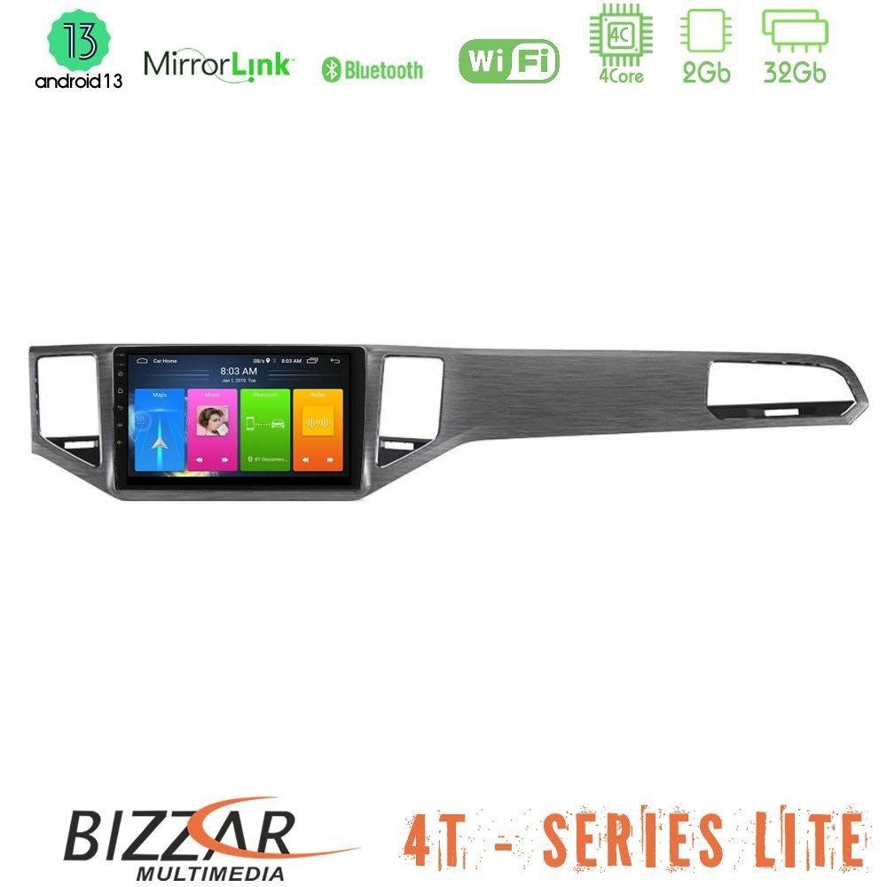 Bizzar 4T Series VW Sportsvan 2014-2020 4Core Android13 2+32GB Navigation Multimedia Tablet 9"
