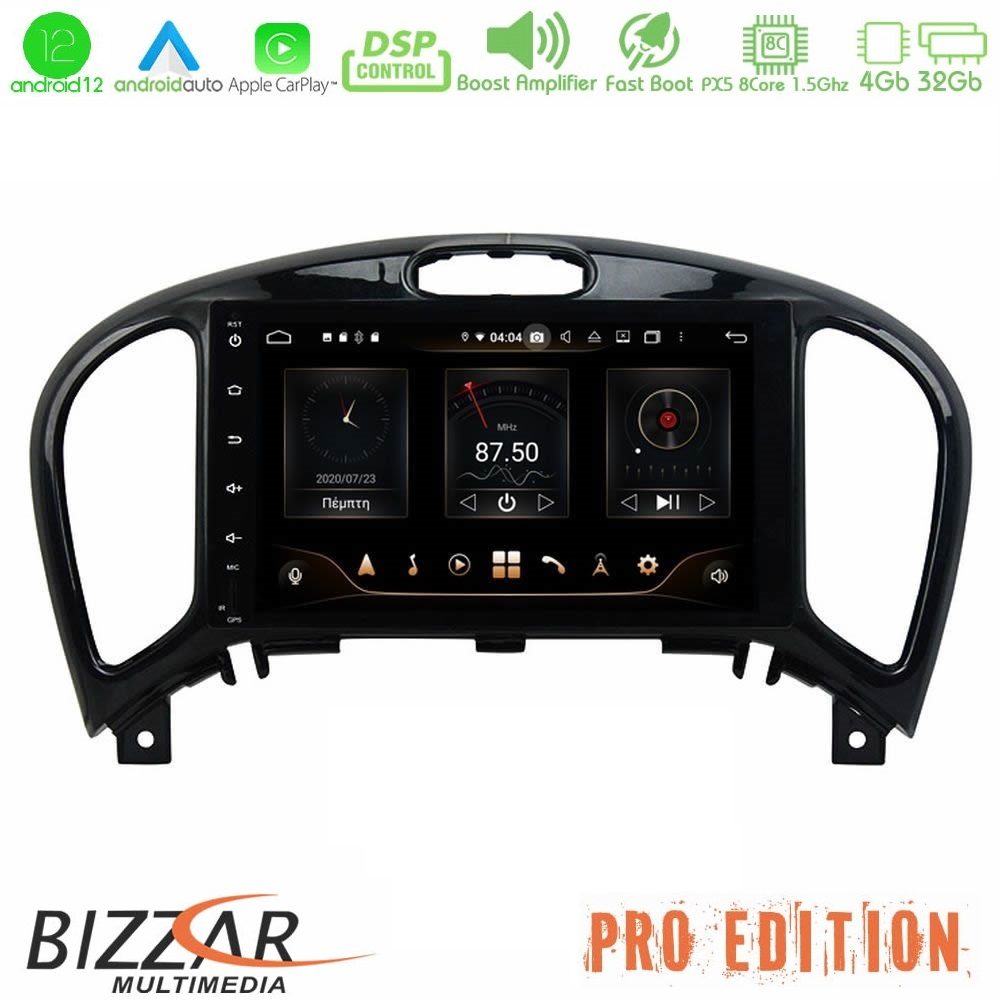 Bizzar OEM Nissan Juke 2010-2019 8core Android12 4+32GB Navigation Multimedia