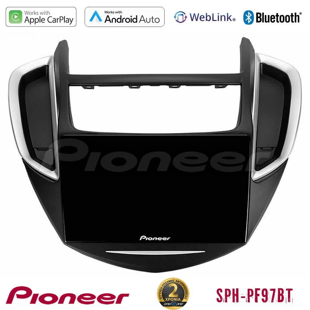 Pioneer SPH-PF97BT Series Chevrolet Trax 2013-2020 Multimedia Station 9" (Tablet Style) Με Carplay & Android Auto