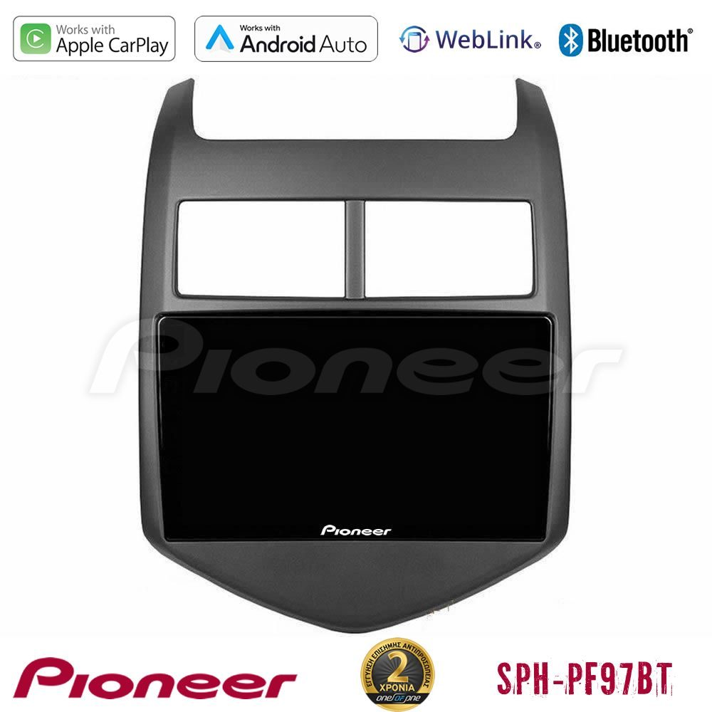 Pioneer SPH-PF97BT Series Chevrolet Aveo 2011-2017 Multimedia Station 9" (Tablet Style) Με Carplay & Android Auto
