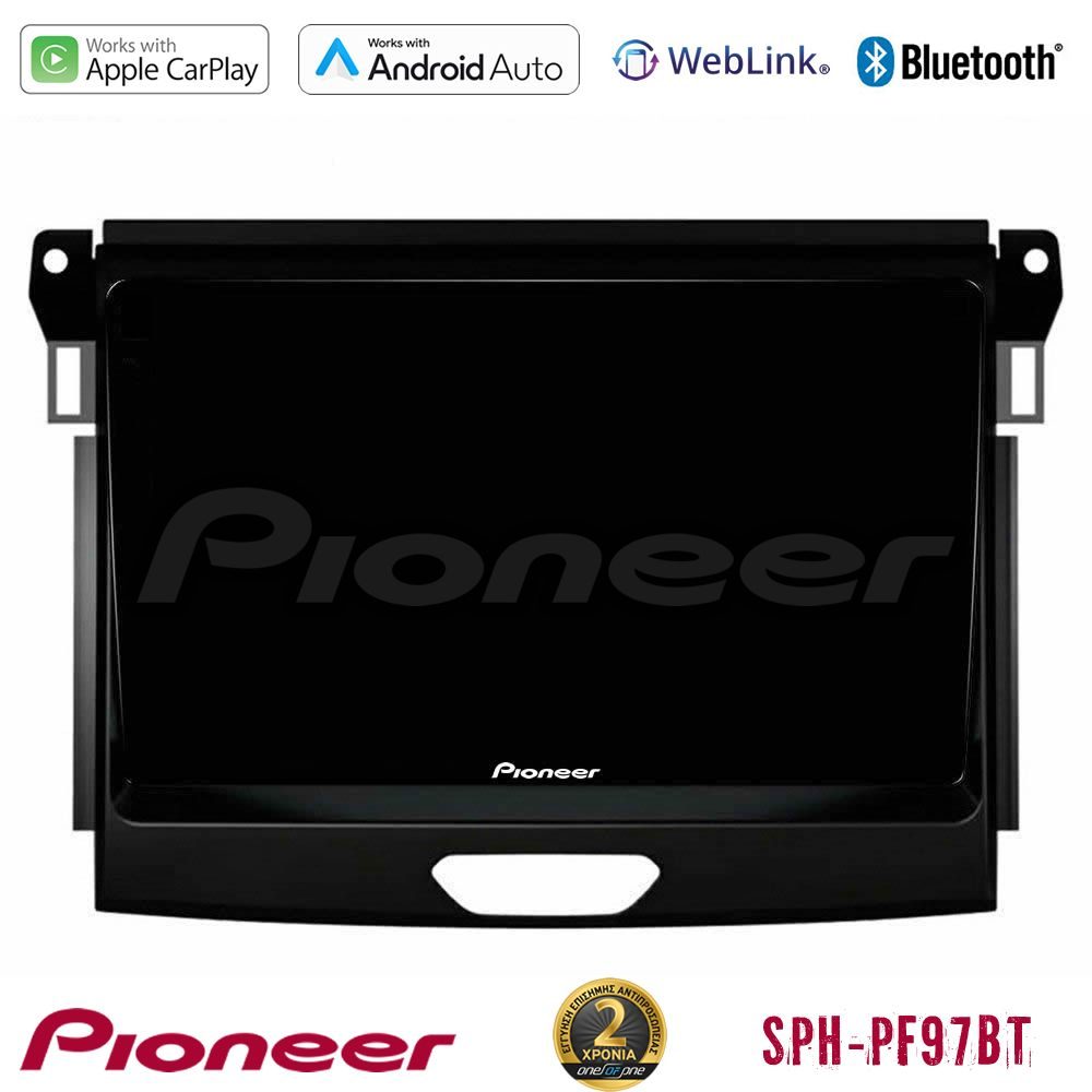 Pioneer SPH-PF97BT Series Ford Ranger 2017-2022 Multimedia Station 9" (Tablet Style) Με Carplay & Android Auto