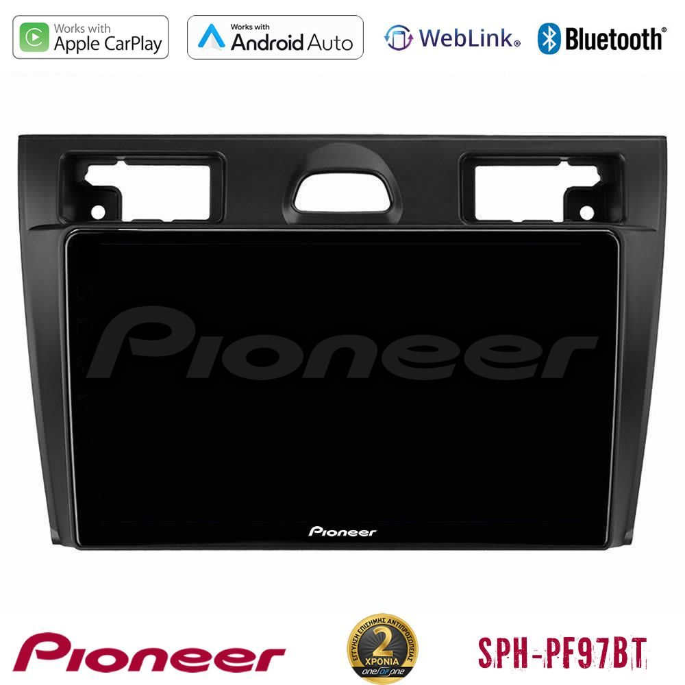 Pioneer SPH-PF97BT Series Ford Fiesta/Fusion Multimedia Station 9" (Tablet Style) Με Carplay & Android Auto