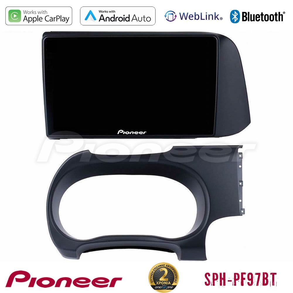 Pioneer SPH-PF97BT Series Hyundai i10 Multimedia Station 9" (Tablet Style) Με Carplay & Android Auto