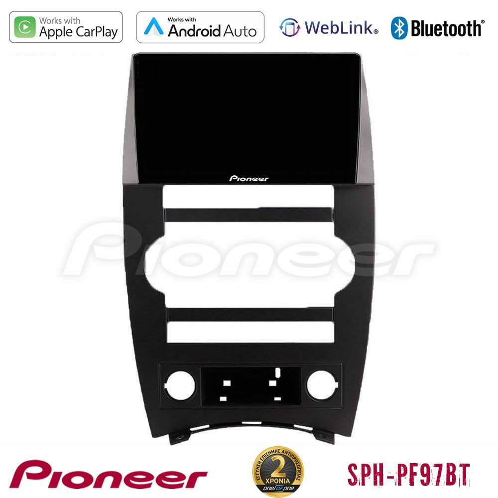 Pioneer SPH-PF97BT Series Jeep Commander 2007-2008 Multimedia Station 9" (Tablet Style) Με Carplay & Android Auto
