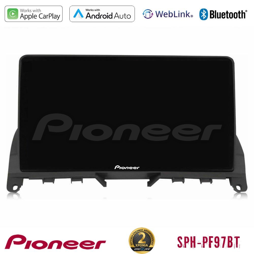 Pioneer SPH-PF97BT Series Mercedes C Class W204 Multimedia Station 9" (Tablet Style) Με Carplay & Android Auto