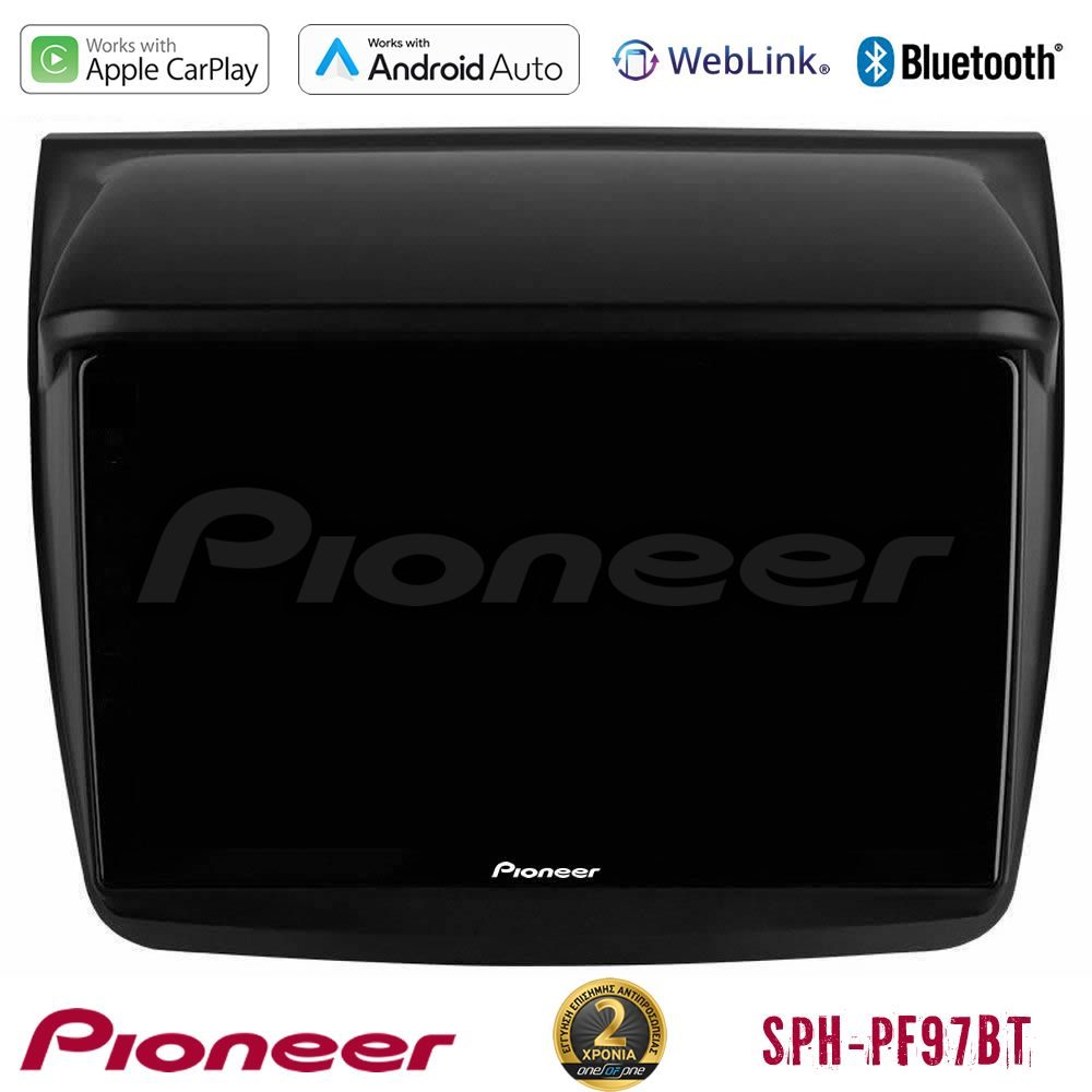 Pioneer SPH-PF97BT Series Mitsubishi L200 Multimedia Station 9" (Tablet Style) Με Carplay & Android Auto