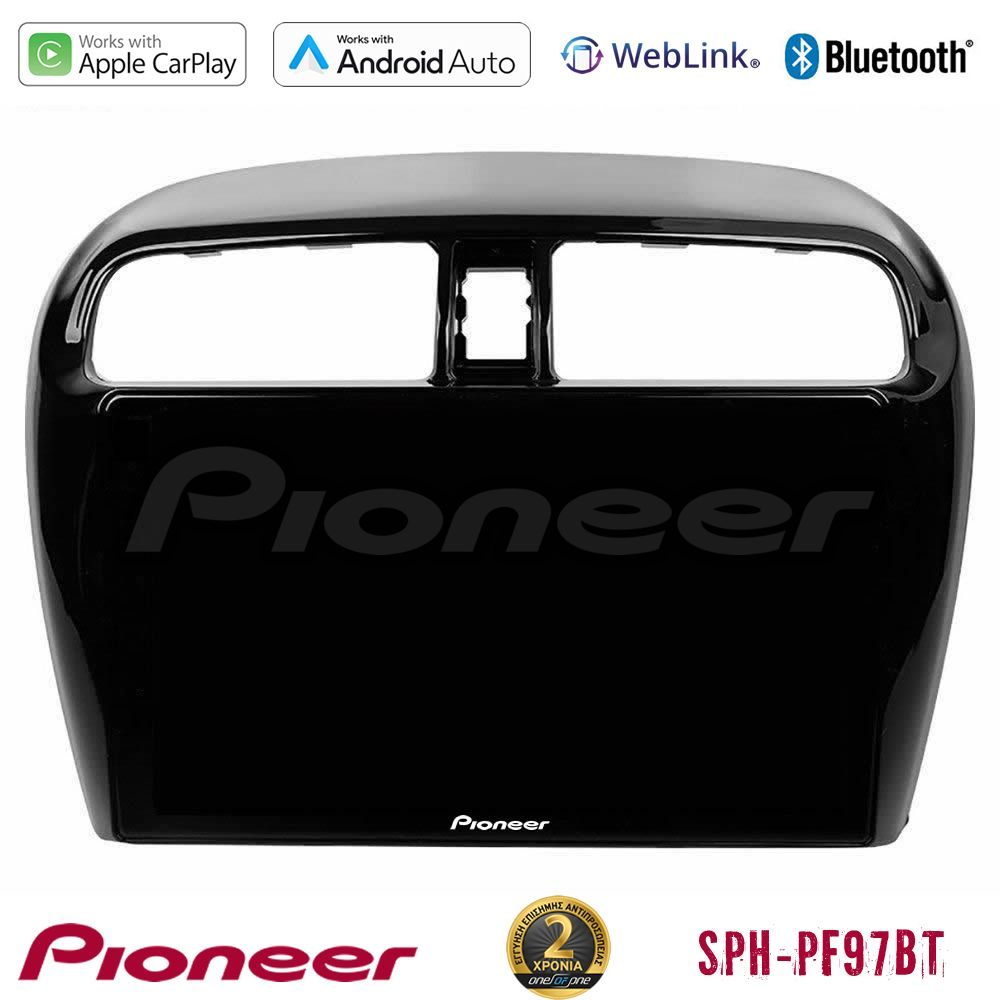 Pioneer SPH-PF97BT Series Mitsubishi Space Star 2013-2016 Multimedia Station 9" (Tablet Style) Με Carplay & Android Auto