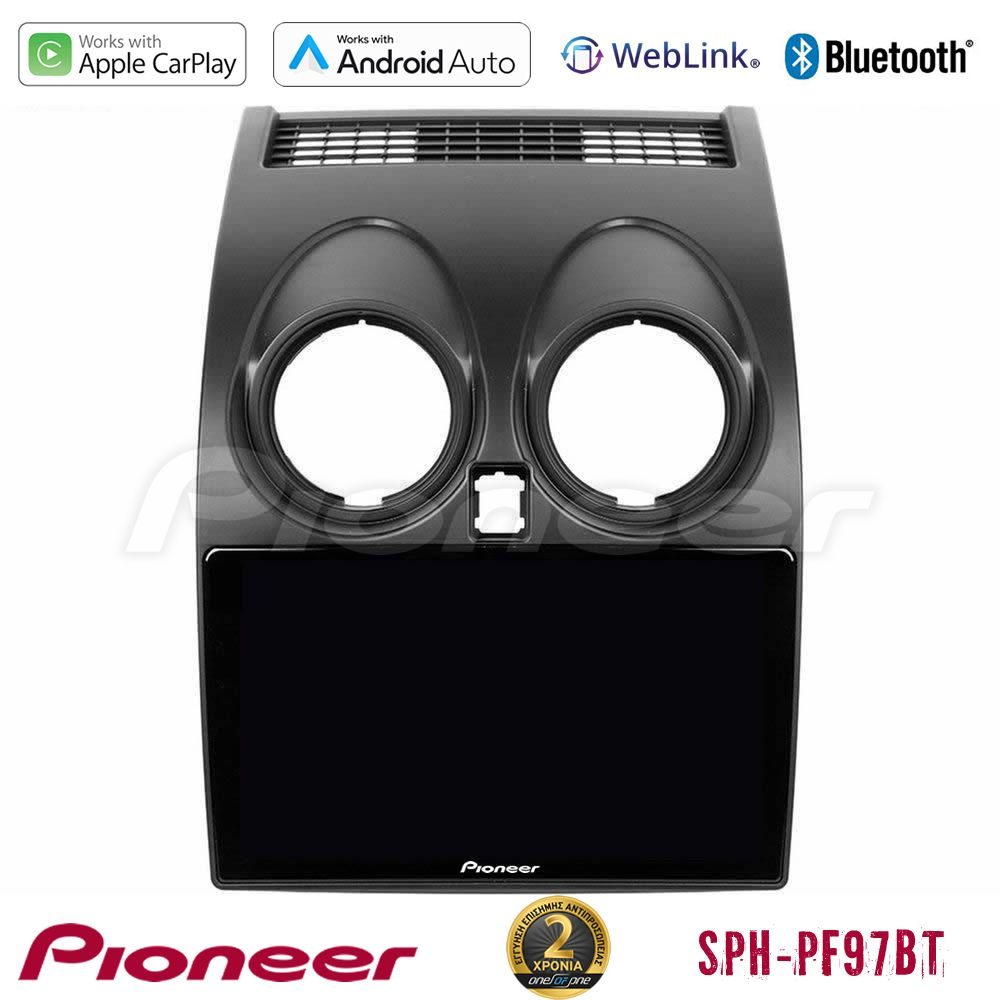 Pioneer SPH-PF97BT Series Nissan Qashqai J10 Multimedia Station 9" (Tablet Style) Με Carplay & Android Auto
