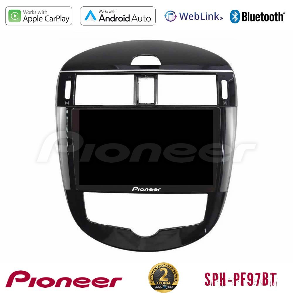 Pioneer SPH-PF97BT Series Nissan Pulsar 2015-2018 Multimedia Station 9" (Tablet Style) Με Carplay & Android Auto
