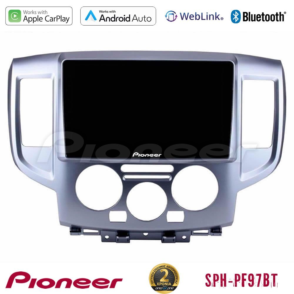Pioneer SPH-PF97BT Series Nissan NV200 Multimedia Station 9" (Tablet Style) Με Carplay & Android Auto