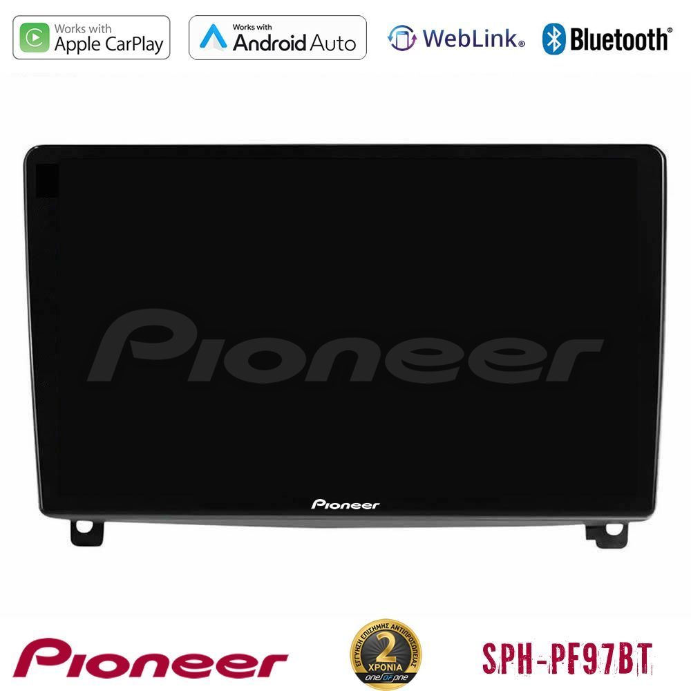 Pioneer SPH-PF97BT Series Peugeot 407 Multimedia Station 9" (Tablet Style) Με Carplay & Android Auto