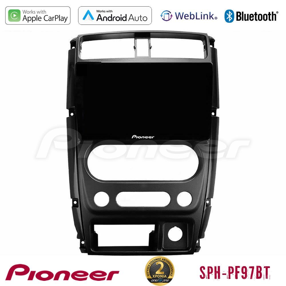 Pioneer SPH-PF97BT Series Suzuki Jimny 2007-2017 Multimedia Station 9" (Tablet Style) Με Carplay & Android Auto