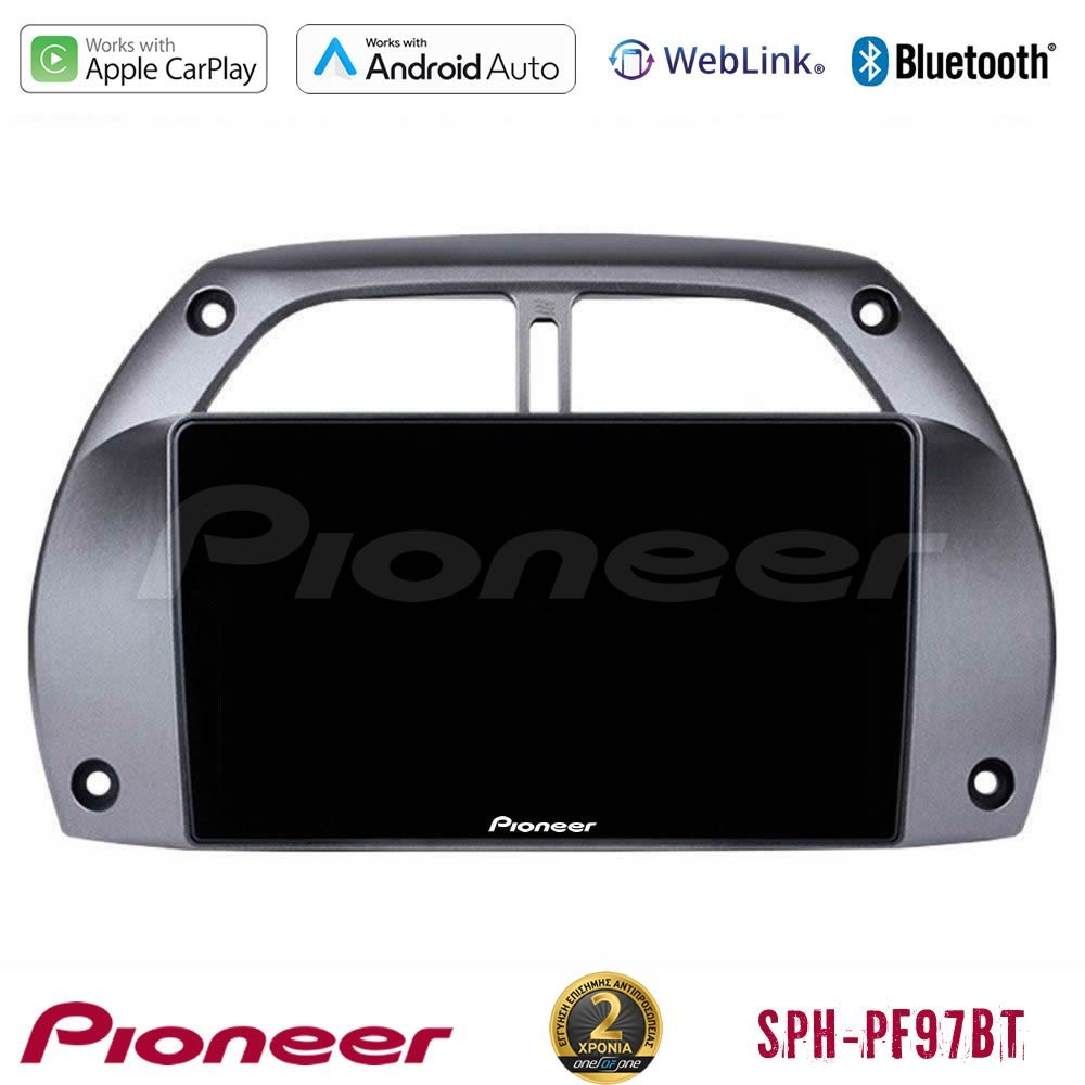 Pioneer SPH-PF97BT Series Toyota RAV4 2001 - 2006 Multimedia Station 9" (Tablet Style) Με Carplay & Android Auto