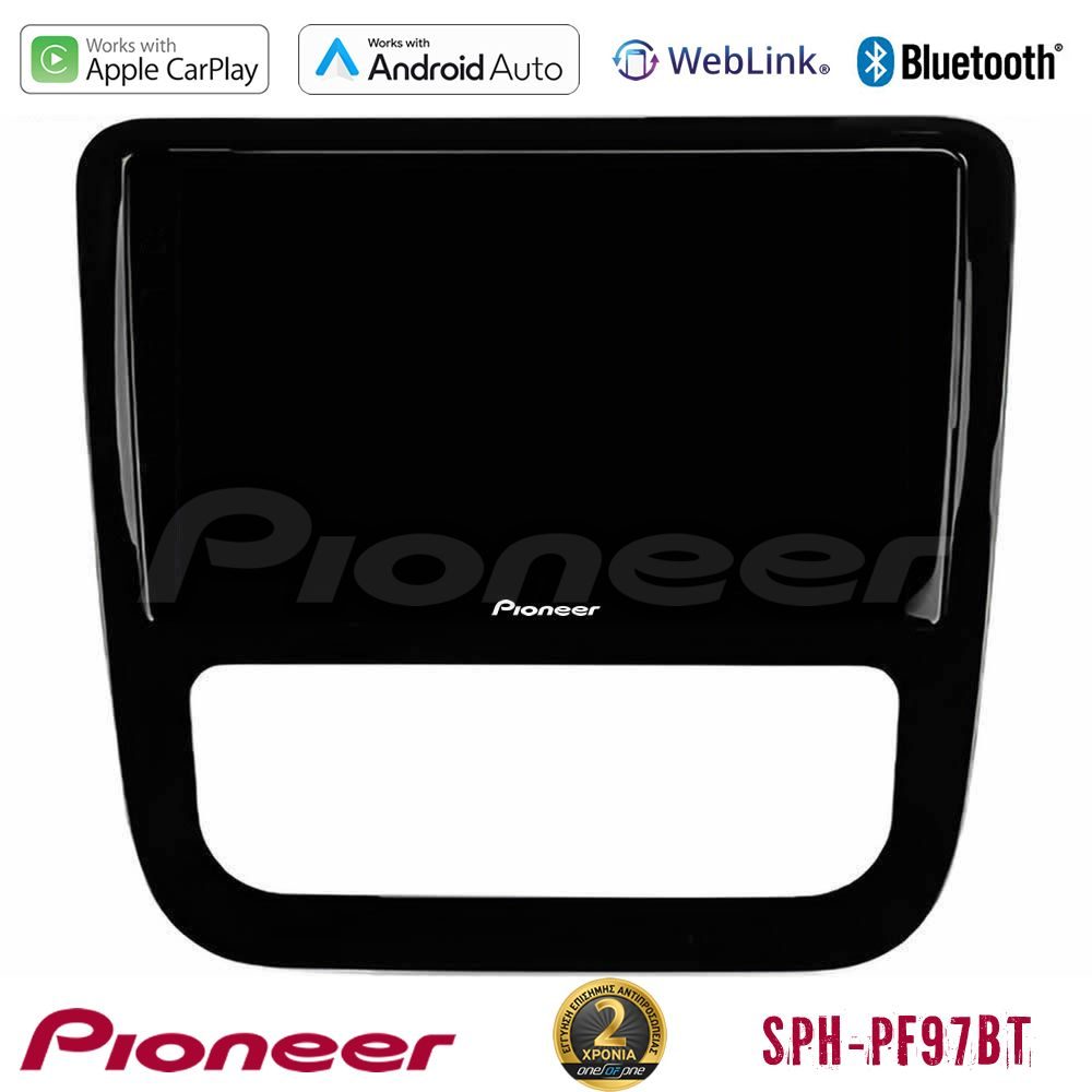 Pioneer SPH-PF97BT Series VW Scirocco 2008-2014 Multimedia Station 9" (Tablet Style) (μαύρο γυαλιστερό) Με Carplay & Android Auto