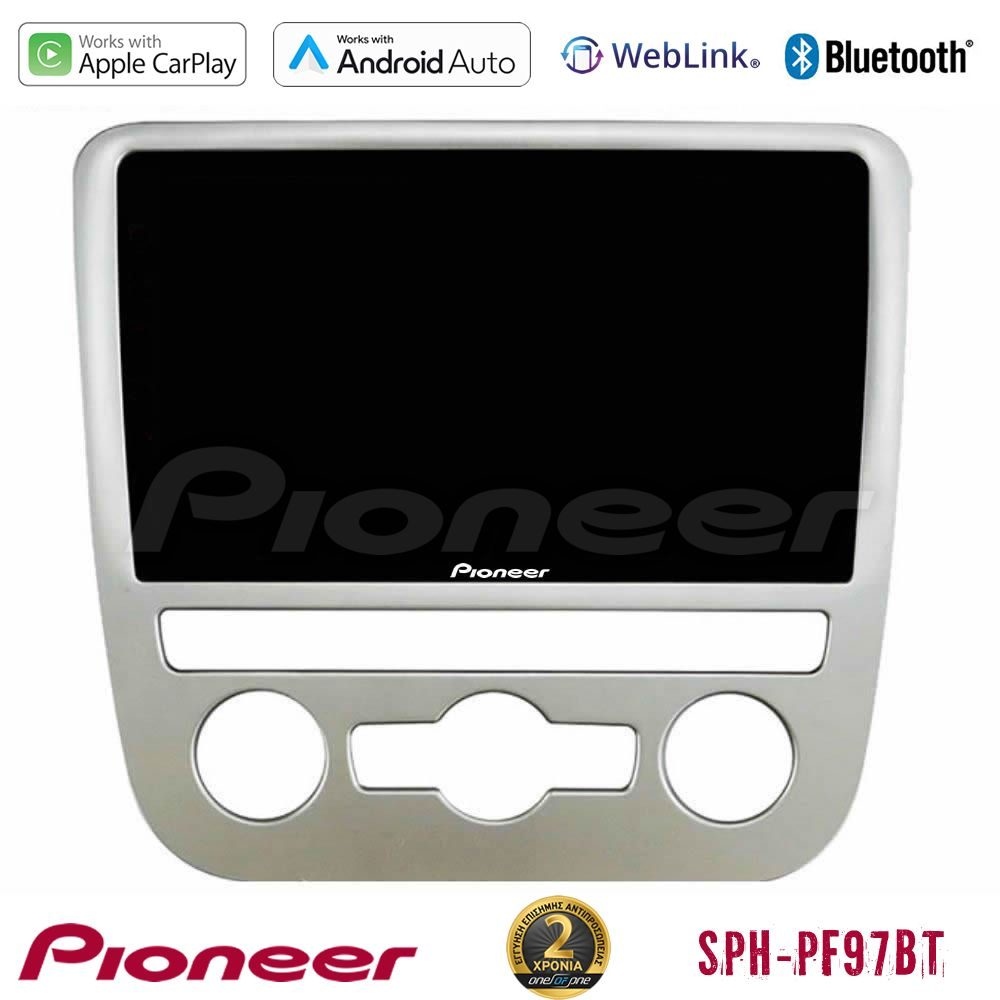 Pioneer SPH-PF97BT Series VW Scirocco 2008 – 2014 Multimedia Station 9" (Tablet Style) Με Carplay & Android Auto