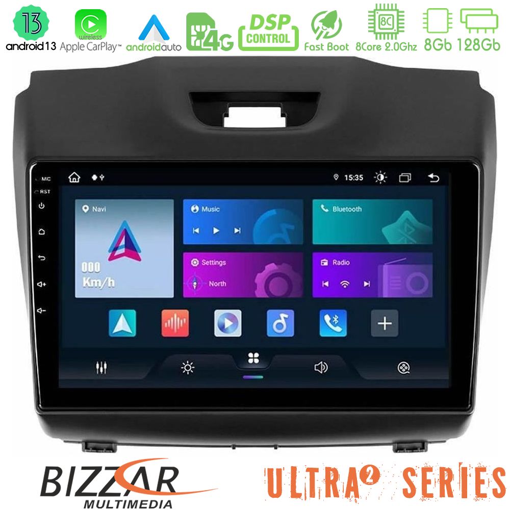 Bizzar Ultra Series Isuzu D-MAX 2012-2019 8core Android13 8+128GB Navigation Multimedia Tablet 9" Bizzar Ultra Series Isuzu D-MAX 2012-2019 8core Android13 8+128GB Navigation Multimedia Tablet 9"