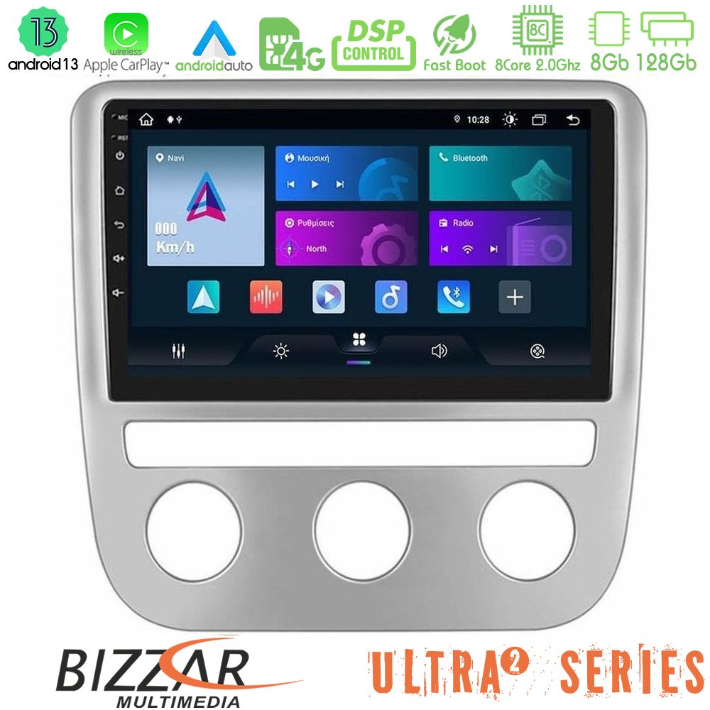Bizzar Ultra Series VW Scirocco / Eos 8Core Android13 8+128GB Navigation Multimedia Tablet 9"