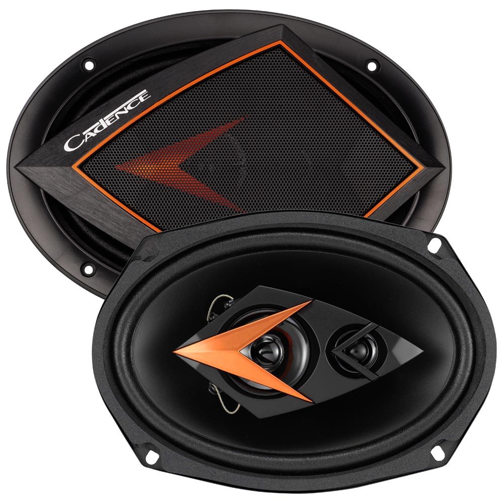 Cadence IQ693 6″x9″ 3-Way Coaxial Car Audio Speakers | 60W RMS