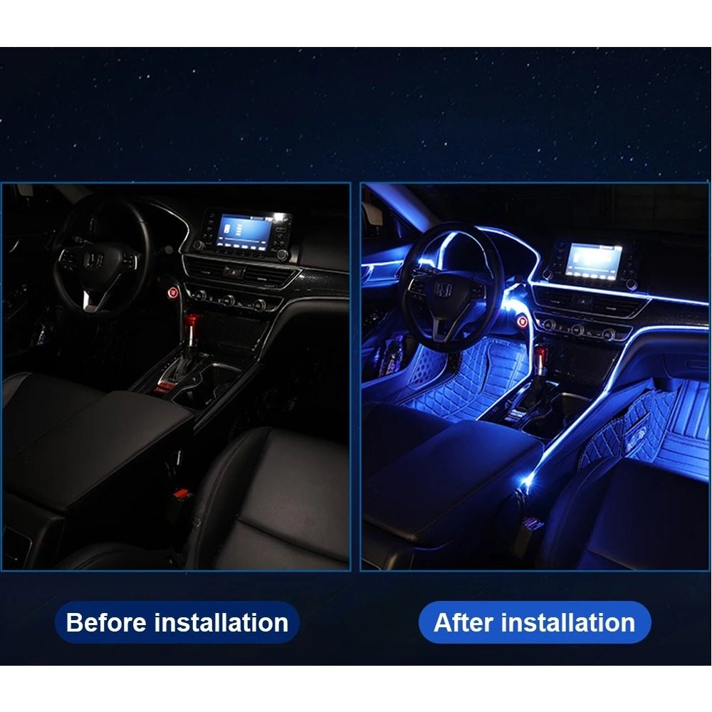 Ατμοσφαιρικός Φωτισμός Universal Ambient Light Kit Black Stript