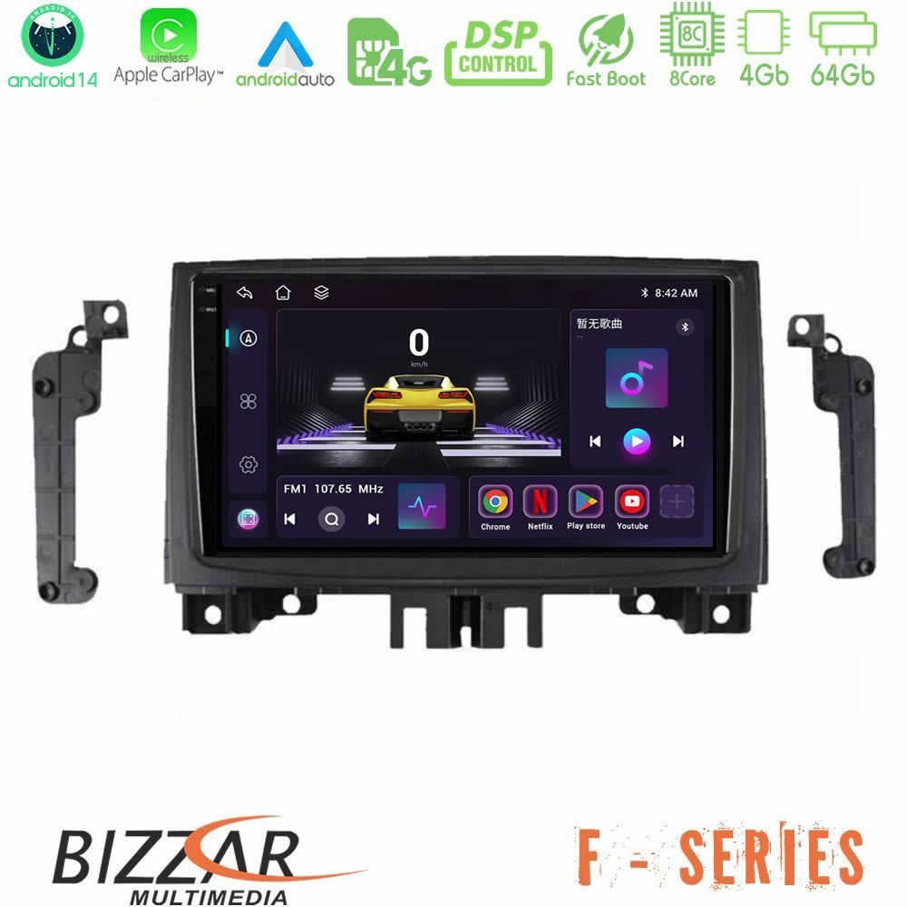 Bizzar F Series 8Core Android14 4+64GB Mercedes Sprinter/VW Crafter 2006-2018 Navigation Multimedia Tablet 9" Με Carplay & Android Auto