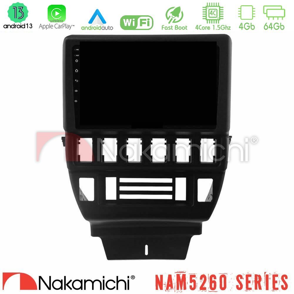 Nakamichi NAM5260 Series 4Core Android13 4+64GB Lada Niva Navigation Multimedia Tablet 9" Με Carplay & Android Auto