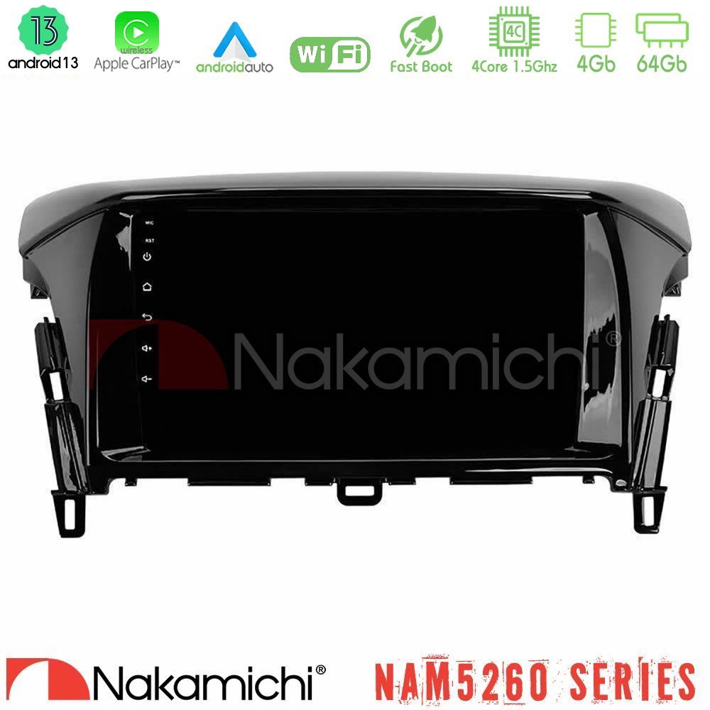 Nakamichi NAM5260 Series 4Core Android13 4+64GB Mitsubishi Eclipse Cross Navigation Multimedia Tablet 9" Με Carplay & Android Auto
