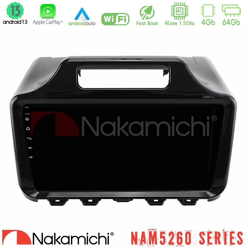Nakamichi NAM5260 Series Toyota iQ 2008 – 2015 4Core Android13 4+64GB Navigation Multimedia Tablet 9" Με Carplay & Android Auto