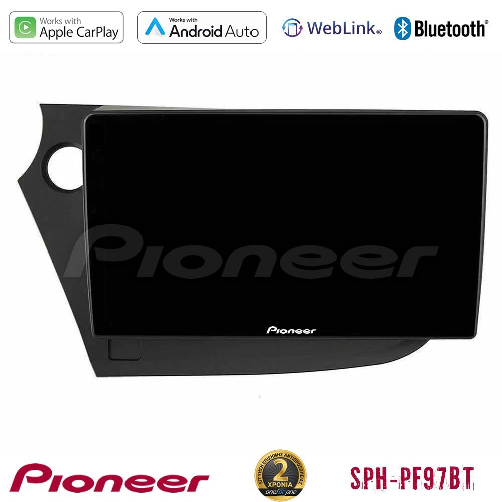 Pioneer SPH-PF97BT Series Honda Insight 2009-2015 Multimedia Station 9" (Tablet Style) Με Carplay & Android Auto