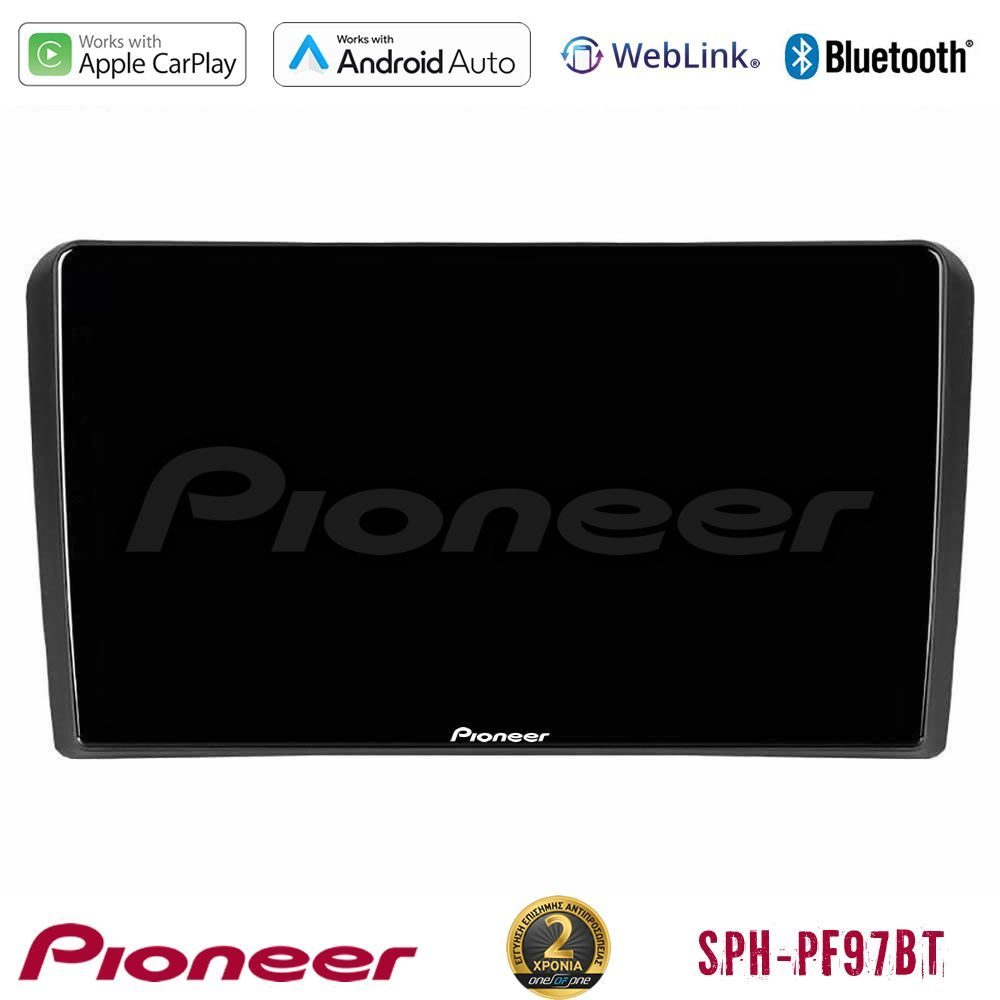 Pioneer SPH-PF97BT Series Mitsubishi Outlander 2002 – 2007 Multimedia Station 9" (Tablet Style) Με Carplay & Android Auto
